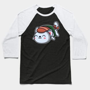 Cute Sushi Cat Japanese Food And Cat Lovers Kids Gift product Baseball T-Shirt